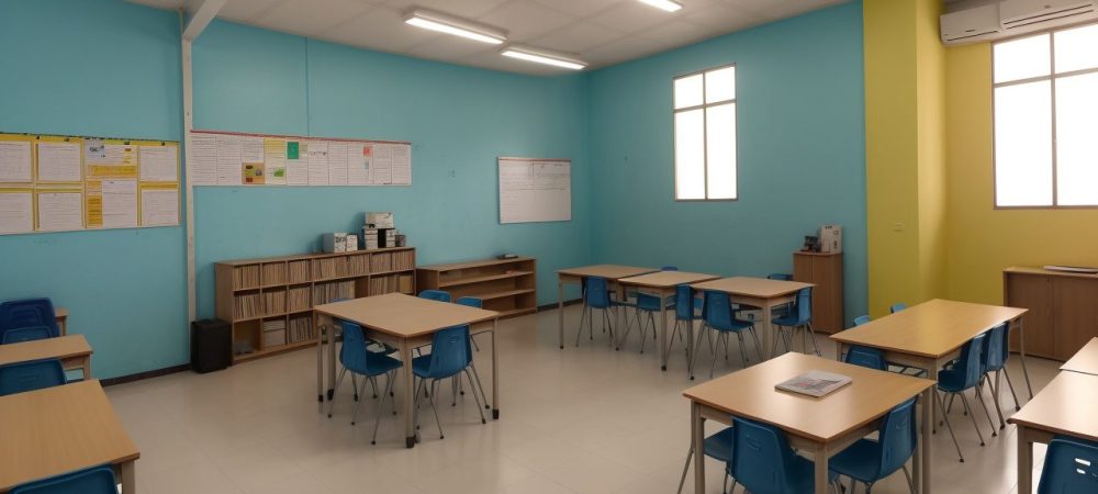 Educadores implementando novas estratégias de alfabetização e projetos de leitura em sala de aula.