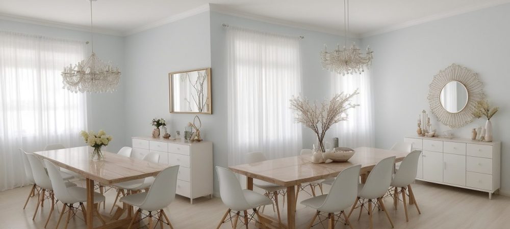 Uma mulher com cabelo recém-colorido, radiante e confiante, em um salão de beleza moderno e elegante, com instrumentos de colorimetria capilar.