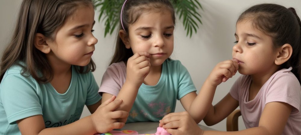 Criança recebendo terapia para TDI (Transtorno Desintegrativo da Infância), com profissionais de saúde, demonstrando esperança e superação.
