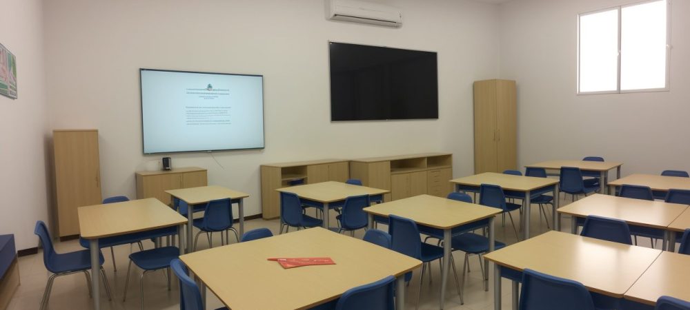Imagem de alunos engajados em atividades de trilha de aprendizagem, com foco em curso online de alfabetização e ensino personalizado.