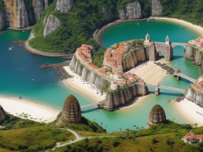 Imagem de planejamento turístico e roteiros no Brasil, com foco em turismo receptivo e experiências memoráveis.