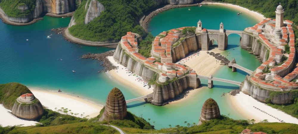 Turismo Receptivo no Brasil: Planejamento e Roteiros Imagem de planejamento turístico e roteiros no Brasil, com foco em turismo receptivo e experiências memoráveis.