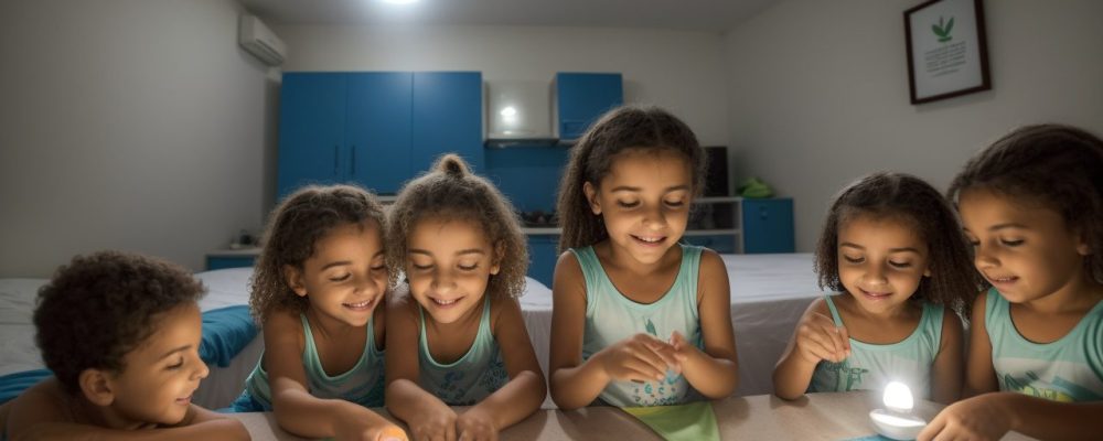 Imagem ilustrando a vacinação contra poliomielite, com servidores públicos em campanha de prevenção e conscientização.