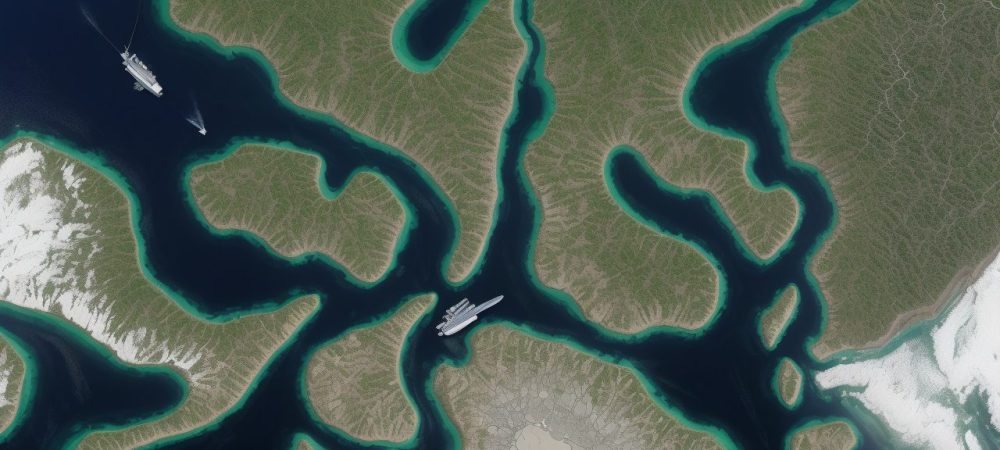 Uma ilustração ilustrando o rastreamento veicular com dispositivos modernos e gráficos operacionais.