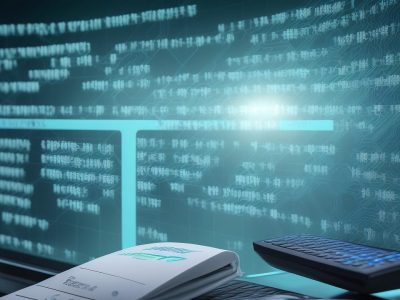 Representação visual da vigilância epidemiológica com dados, gráficos e profissionais da saúde monitorando surtos e doenças.