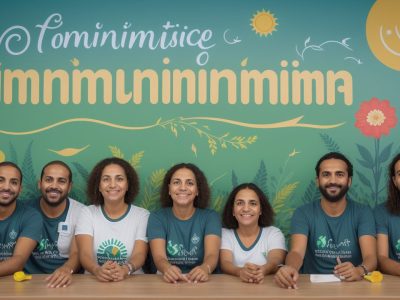 Imagem que ilustra o voluntariado corporativo em ação, com colaboradores trabalhando juntos em projetos sociais, representando a união de empresas e comunidades para um impacto positivo.