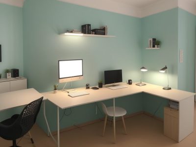 Servidores públicos aprendendo e aplicando o Word Básico em um ambiente de trabalho moderno, com foco em eficiência e produtividade.