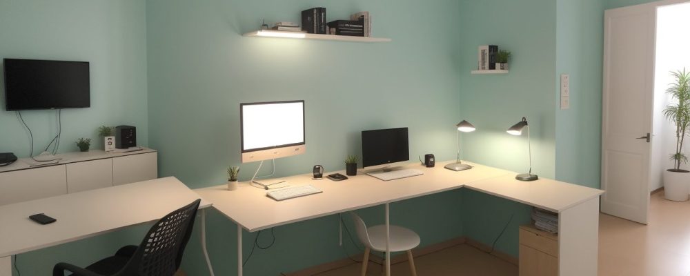 Servidores públicos aprendendo e aplicando o Word Básico em um ambiente de trabalho moderno, com foco em eficiência e produtividade.