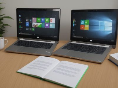 Imagem mostrando uma pessoa utilizando o Word em um ambiente de trabalho do setor público, com foco em 'word básico' e documentos.