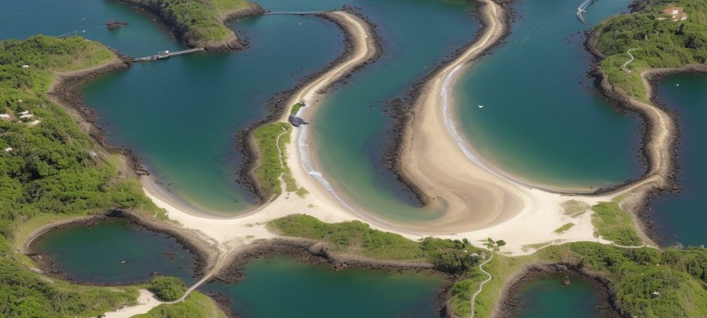 Ambiente acolhedor de audiência de conciliação, com juiz leigo orientando partes em diálogo empático.