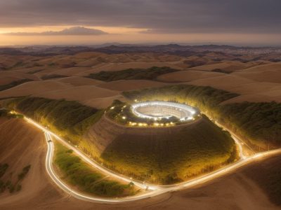 Sala de audiência no juizado especial cível com juiz leigo orientando partes em busca de acordo judicial.