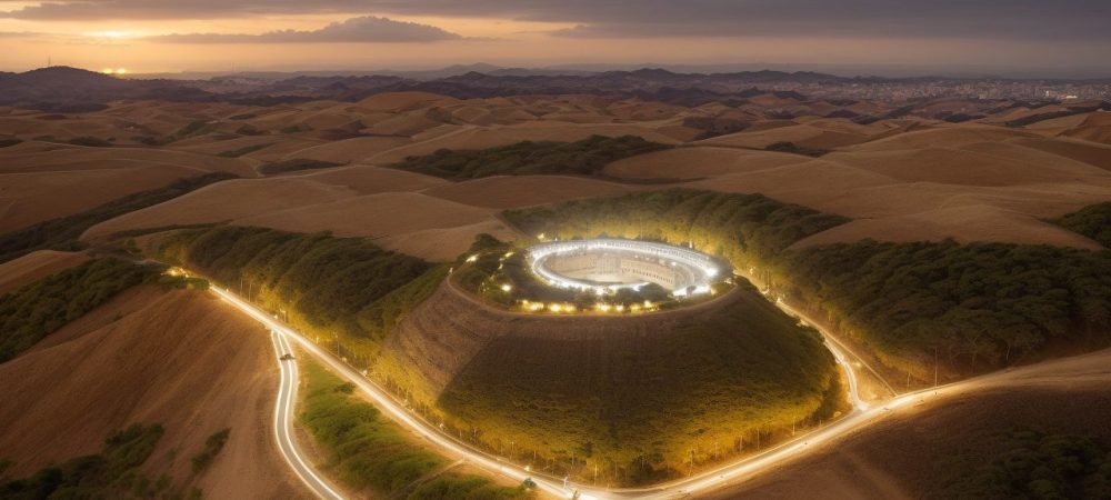 Sala de audiência no juizado especial cível com juiz leigo orientando partes em busca de acordo judicial.