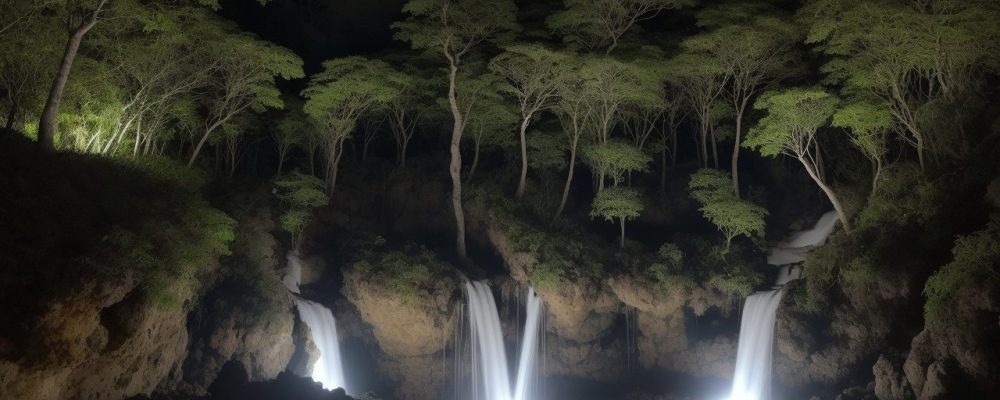 Profissionais realizando auditoria ambiental em fábrica moderna, avaliando documentos e equipamentos, cercados por plantas simbolizando sustentabilidade.
