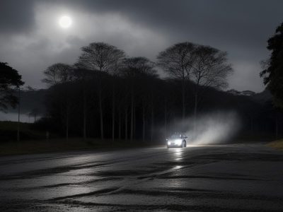 Uma balança da justiça cercada por sombras, refletindo a gravidade e o impacto emocional dos crimes hediondos na sociedade.