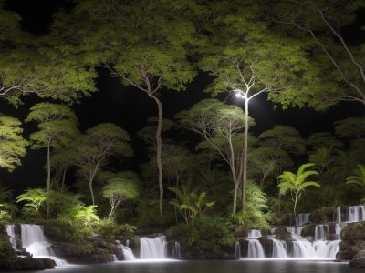 Grupo diversificado e colaborativo em ambiente de escritório criativo com recursos visuais e luz natural.