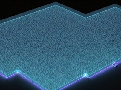 Profissionais de serviço público utilizando tecnologia assistiva, como leitores de tela, em ambiente inclusivo e iluminado.