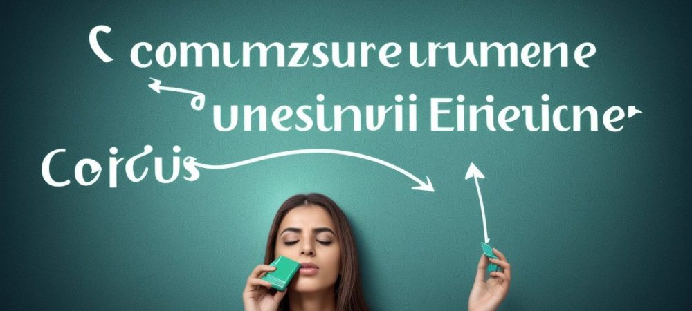 Consumidor determinado em loja moderna, segurando celular e cercado por prateleiras com produtos, simbolizando direitos do consumidor.