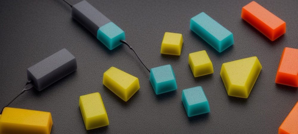 Peritos criminalistas analisando vestígios em cena de crime urbana com luzes de viaturas ao fundo.