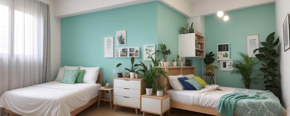 Enfermeira do trabalho avaliando um colega em ambiente moderno, destacando saúde mental e normas regulamentadoras.