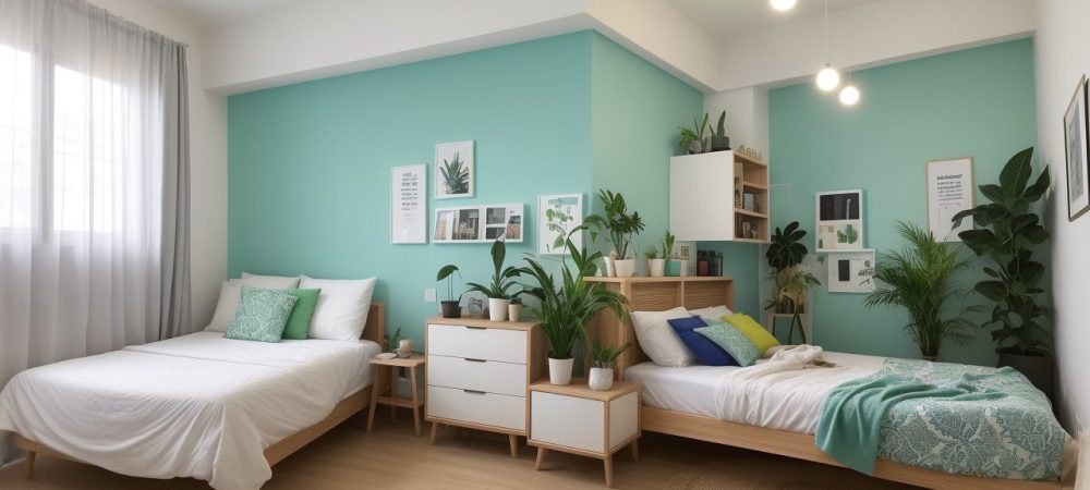 Enfermeira do trabalho avaliando um colega em ambiente moderno, destacando saúde mental e normas regulamentadoras.