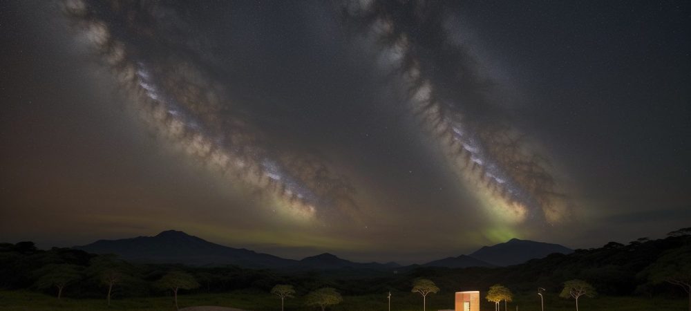 Sala de aula moderna com alunos debatendo filosofia, cercados por livros de Sócrates, Platão e Aristóteles.