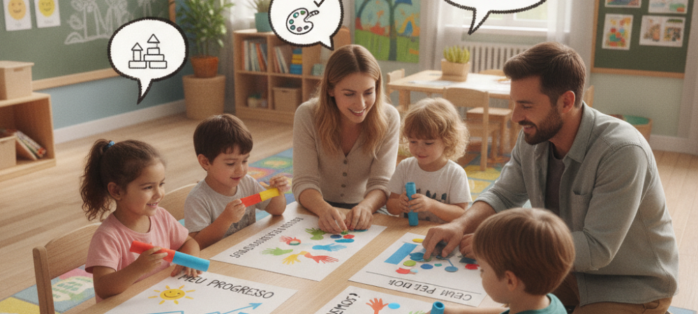 Gráfico ilustrativo sobre os indicadores de qualidade na educação infantil