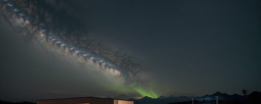Sala de aula moderna com alunos e professores usando tecnologias digitais, como tablets e laptops, em ambiente iluminado, simbolizando inovação na educação.
