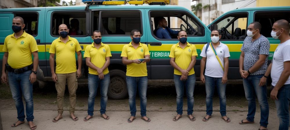 interacao-comunidade-seguranca-publica.webp Agente policial interagindo positivamente com cidadãos em evento comunitário, destacando a importância da segurança pública.