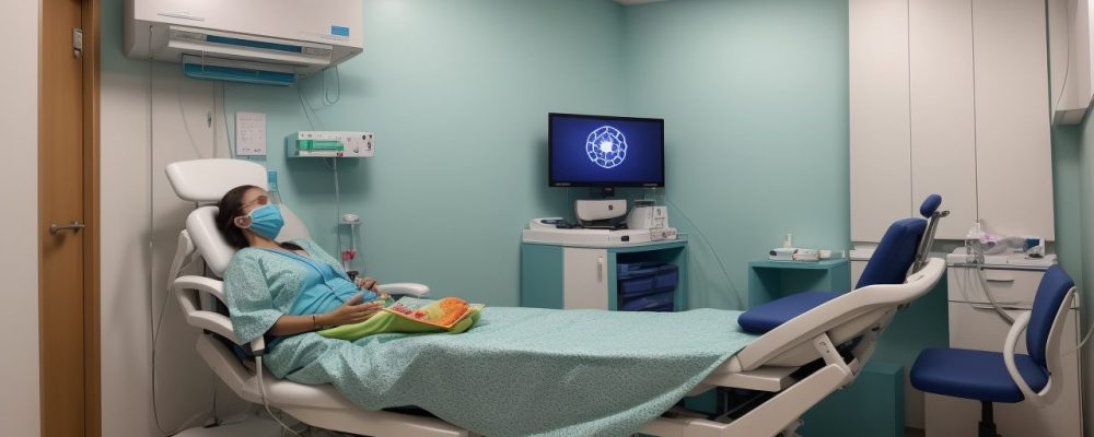 Profissional de saúde conversando com paciente idoso, em ambiente acolhedor e ético, com foco na empatia e respeito.