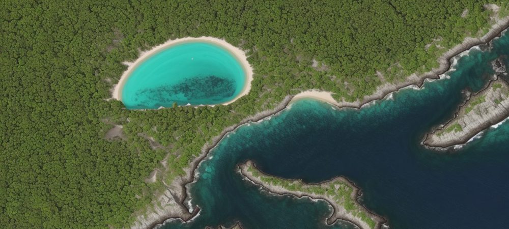 Mapa mental vibrante em escritório moderno com tema central destacado e ramificações organizadas