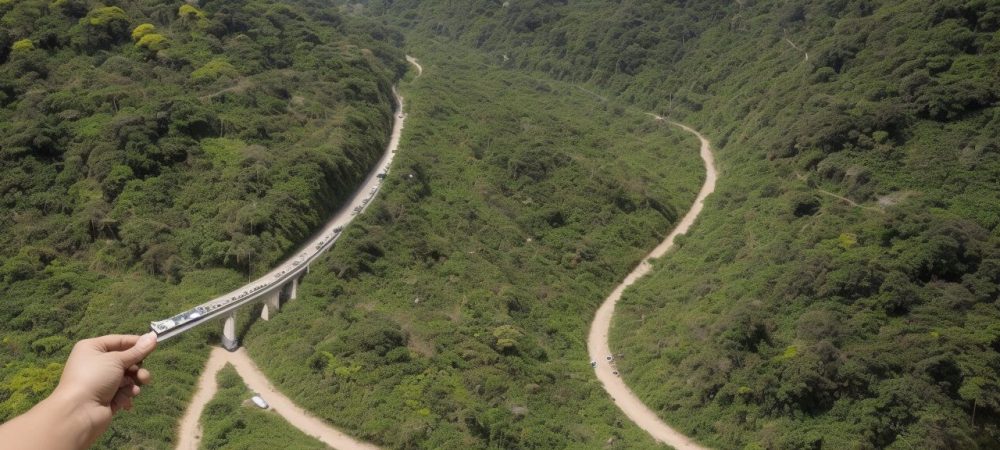 orientacao-mobilidade-deficientes-visuais.webp Pessoa com deficiência visual caminhando em ambiente urbano usando bengala, com mapas táteis visíveis, transmitindo segurança e inclusão.