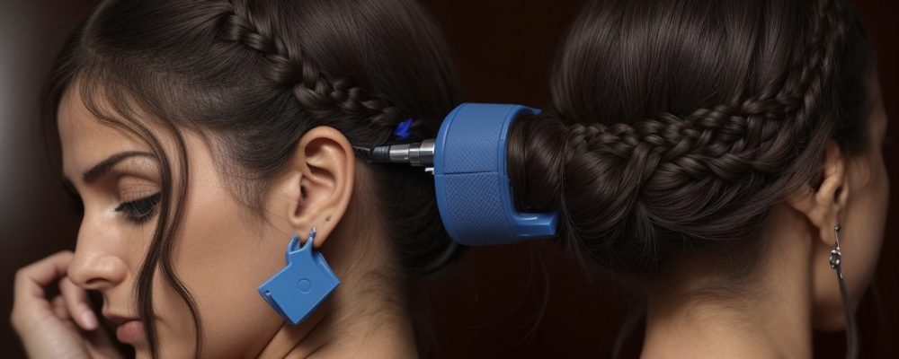 Perito forense coletando impressões digitais em cena de crime, com equipamentos de papiloscopia ao redor em ambiente detalhado e técnico.