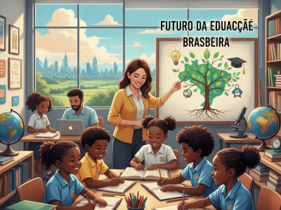 Ilustração representativa do Plano Nacional de Educação 2026-2036