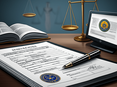 Ilustração representando o poder regulamentar e princípio da autotutela na Administração Pública com decretos e símbolos jurídicos