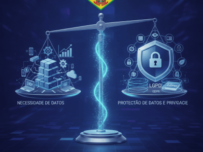Ilustração sobre o Princípio da Necessidade na LGPD