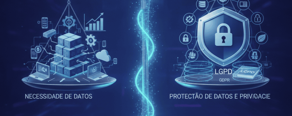 Ilustração sobre o Princípio da Necessidade na LGPD