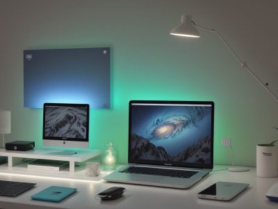 Gestores e colaboradores em reunião colaborativa discutindo questões de direito do trabalho, com laptops e gráficos ao fundo.