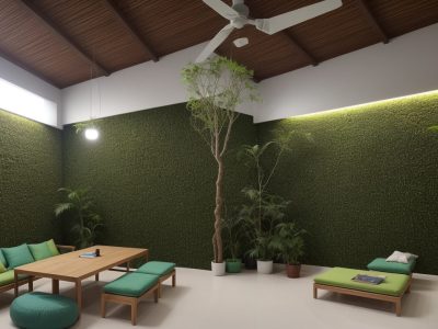 Ambiente dinâmico de sala de aula com professores e alunos usando ChatGPT, discutindo interativamente e aprendendo juntos.