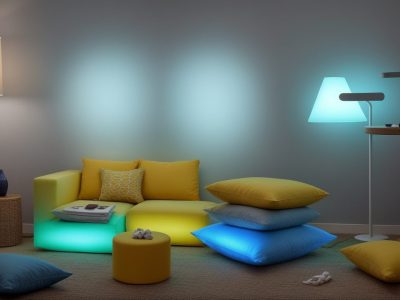 Servidor público demonstrando tecnologia assistiva a um grupo diversificado de cidadãos em um ambiente acolhedor.