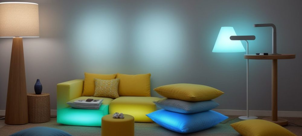 Servidor público demonstrando tecnologia assistiva a um grupo diversificado de cidadãos em um ambiente acolhedor.