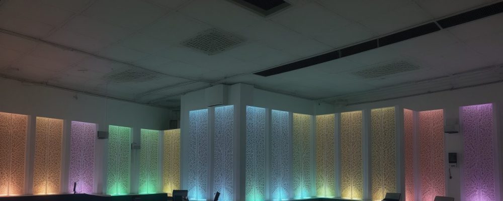 Servidores em ambiente moderno de administração pública, utilizando tecnologia da informação para análise de dados interativos.